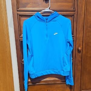 Brooks Electric Blue Quarter-Zip Pullover